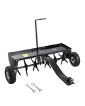 Vevor 40-INCH Tow Behind Plug Aerator With Universal Hitch Lawn. Fixed Price $192.99.