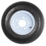 Trailer Tire Rim Assembly 4.80-8 480-8 4.80X8 Inch Lrc 5 Lug White Wheel. Fixed Price $49.99.
