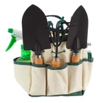 Pure 8-PIECE Gardening Hand Tool Set With Canvas Tote (beige). Fixed Price $28.03.