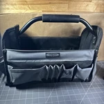 Mcguire-nicholas 15" Collapsible Tool Tote, Grey Black Bag. Fixed Price $29.50.