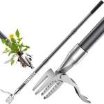 Somolux 52'' Puller Tool Stand-up Weeder With Metal Long Handle/stainless. Fixed Price $45.95.