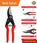 F5 Pruning Shears 8.9" All Steel Large Swiss-made Garden Clippers Hand Pru.... Fixed Price $65.96.
