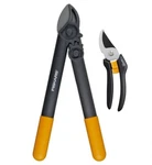 Fiskars 15 Lopper & Hand Pruner Set Powergear Technology, Lightweight Sharp. Fixed Price $49.99.