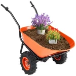 Vevor Electric Wheelbarrow Cart One Cu Ft Powered Dump 573 Lbs. Fixed Price $679.90.