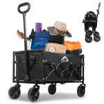Sailary Collapsible 352LBS Capacity Large Wagons Carts VS23FW05-01 Black. Fixed Price $39.35.