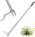 Stand Up Weed Puller With 3 Claw Head, 45.6" Long Handle Tool. Fixed Price $21.99.