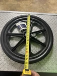 Marathon 92001 Flat Free Ribbed Garden Cart Tire Rim 20X2. Fixed Price $39.99.