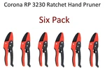 Corona Rp 3230 Ratchet Hand Pruner - 3/4" Cut Capacity Garden Shears 6 Pack. Fixed Price $43.99.