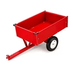 10 Cu Ft Heavy Duty Trailer Cart Dump Utility Wagon Tow Behind 600LB Atv. Fixed Price $184.05.