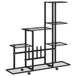 Vidaxl Plant Stand Black Powder-coated Metal 37.2 In 9.8 36.4. Fixed Price $74.99.