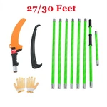 27/30 Feet Tree Pole Pruner Manual Branches Trimmer Garden Tools. Fixed Price $61.58.