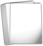 Hamilco White Glossy Paper 1/2 X 11 80 Lb Cover 50 Pack. Fixed Price $40.20.