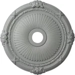 Ekena Millwork Ceiling Medallion 27.5" Polyurethane Heaton Primed White. Fixed Price $72.98.