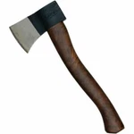 Prandi 3T.043.06.AH Yankee Style 15 Carbon Steel Briar Color Throwing Hatchet. Fixed Price $79.95.