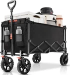 Wagon Cart Heavy Duty Foldable, Collapsible With Smallest Folding Design,. Fixed Price $117.46.