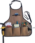 Waterproof Tool Apron With 4 Pockets For Gardening Workers, Mechanic. Fixed Price $21.58.