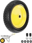 4.80/4.00-8 Flat Free Wheelbarrow Tire 16" Solid & 3" Centered Hub. Fixed Price $50.55.