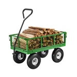 680 Lbs Steel Garden Cart Wheels, Heavy Duty Wagon Pullable, Meta. Fixed Price $132.69.