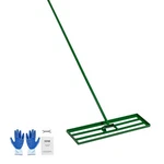 Lawn Leveling RAKE,36"X10"LEVEL Tool,heavy-duty Leveler W/78"STEEL Ext. Fixed Price $74.50.