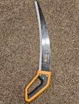 Fiskars Power Tooth Softgrip D-handle Saw 18" New. Fixed Price $19.99.