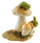 Top Collection Miniature Fairy Garden And Terrarium Frogs Mushrooms S.... Fixed Price $20.79.