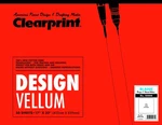 Clearprint 1000H Design Vellum Pad, 16 Lb., 100% Cotton, 17 X 22 In, 50 Sheets. Fixed Price $102.99.