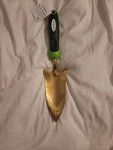 Garden Guru Transplanter Trowel Shovel - Titanium Coated Stainless. Fixed Price $19.99.