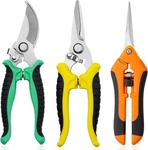 Pruning Shears 3 Pack Gardening Scissors Multicolor. Fixed Price $19.07.