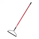 Bully Tools 92379 16 In Steel Bow Rake, 66 Fiberglass Handle. Fixed Price $59.99.