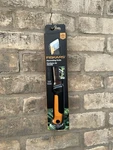 Fiskars Harvesting Knife With Sheath Precision Cuts Soft Grip Black/orange. Fixed Price $18.95.