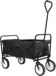 Kaito TC3015 Collapsible Outdoor Utility Wagon With 8" Wheels Black. Fixed Price $54.99.