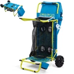 Old Bahama Bay 2-IN-1 Beach Cart TR-21789 Palm Print Pe Wheels. Fixed Price $154.99.