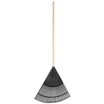 Union Tools 26-TINE Leaf Rake W/ 48"L Hardwood Handle, Polypropylene. Fixed Price $23.02.