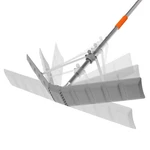 Snow Roof Rake 16FT Pole 36 Inch 21 Foot Reach Ez Smart Easy Removal Prevents. Fixed Price $209.99.