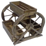 Leigh Country Tx 93968 Wagon Wheel Outdoor Planter. Fixed Price $149.62.
