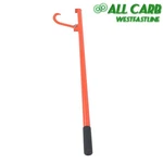 58IN Felled Cant Hook Logging Tool - Steel Roller W/ Rubber Handle Red. Fixed Price $56.49.
