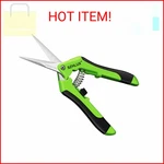 Szhlux 6.5 Inch Gardening Scissors Hand Pruner Pruning Shears (1, Green). Fixed Price $7.97.