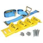 Anluload Wheel Chock Tie Down Kit,trailer Tire Ratchet Straps,e Track Dow.... Fixed Price $59.00.