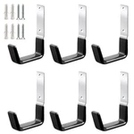 Geewatom Heavy Duty Steel Garage Hooks, Utility Hanger, Anti-slip, 6 Pack. Fixed Price $30.38.