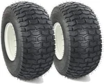 (2-PACK) 18" Tubeless Tires 18X8.5-8" (4 Lugs,hubless Type), White. Fixed Price $198.99.