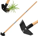 2-IN-1 Wooden Garden Hoe Weed Puller Tool With Long Handle, 49 Inch. Fixed Price $38.99.