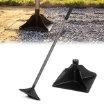 Walensee Steel Tamper With 48 Inch Handle 8"X8" Garden 8", Black. Fixed Price $69.81.