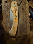 Fiskars 10 Folding Blade Tree Pruning Saw #7947 Wood Handles Safety Button. Fixed Price $25.00.