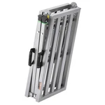 Work Platform, 4 Gear Adjustable Height, Folding Alloy Steel Step Ladder, Portab. Fixed Price $141.90.