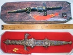 Hawk Fantasy Dagger Steel Blade Decorative Knife W/ Display Box Cool Item. Fixed Price $22.00.
