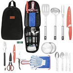 FORTITUDE21 Camping Gear, Set, 21PCS Accessories Cooking, Kitchen Cam.... Fixed Price $30.48.