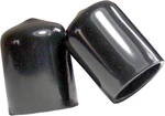 Sbds (pack Of 10): 3/4" Round Black Vinyl Flexible End Cap, Pipe Post Tubing Rod. Fixed Price $14.99.