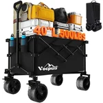 40" Collapsible Wagon Cart Foldable, 500LBS Weight Capacity 250L Heavy Duty.... Fixed Price $180.99.