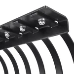Tow Behind Landscape Rake, 60" Dethatcher With 21 Steel Coil Tines, Lawn. Fixed Price $324.80.