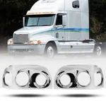 Easyinst Chrome Headlights Bezel Covers For Freightliner 2004 - 2015 Pair Set. Fixed Price $110.00.